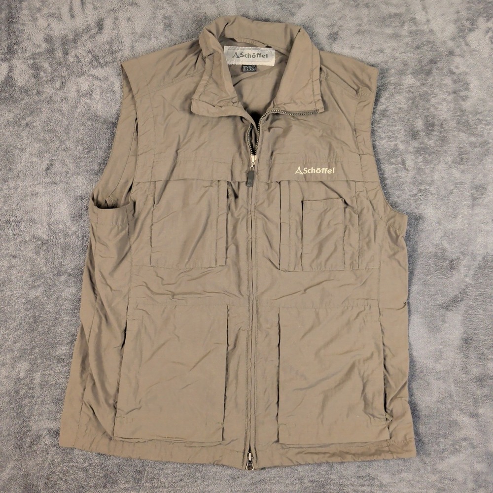 Schoffel Moose Utility Cargo Safari Cargo Lightweight Gilet Vest Size Uk 42